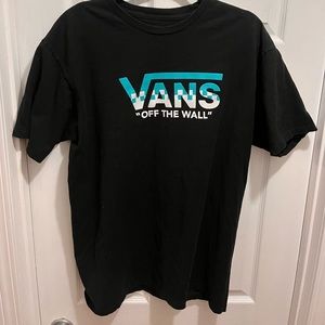 Large Black Vans Tee Shirt